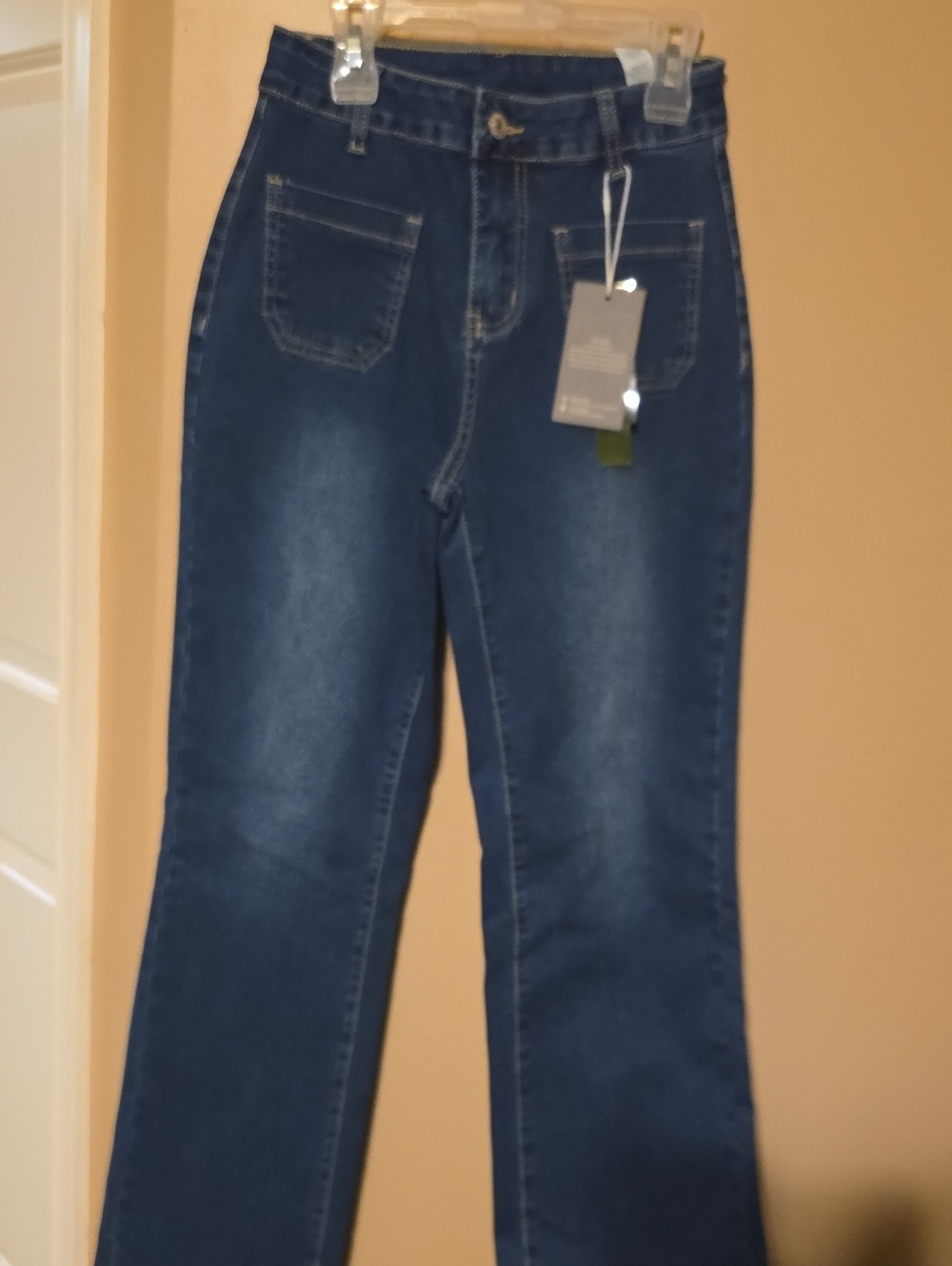 Women’s High-Rise Dark Blue Jeans